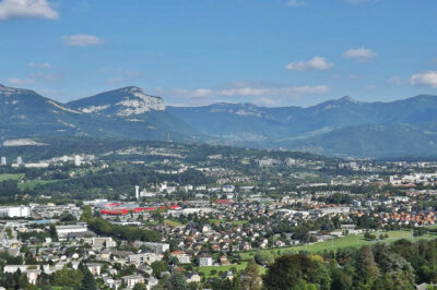 Panorama Chambéry en Savoie