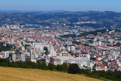 Vue de Saint-Étienne dans la Loire (42)